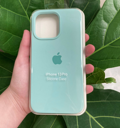 [104988] Tpu Rigido Original Iphone 13 Aqua