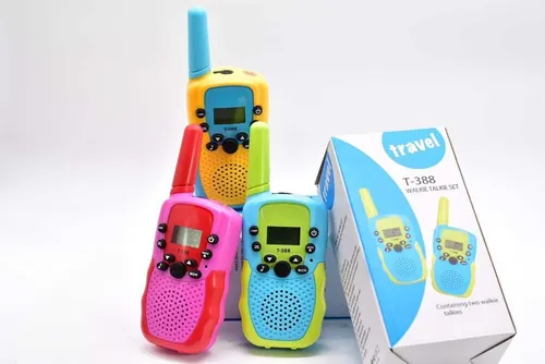 [5060041451945] Par de Handy Walkie Talkie Infantil a Pilas T-388 (NO INCLUYE PILAS AAA)