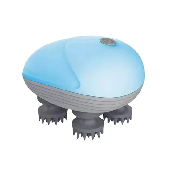 [JC006] Masajeador Capilar Silicona Recargable OSK-701