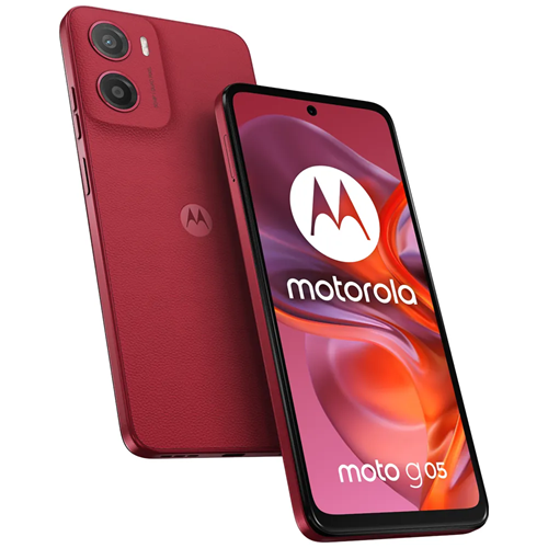[0840023284908 1183108] Celular Motorola G05 Xt-2523 4gb 128gb (Rojo)