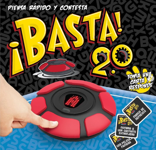 [730002894511] Juego de Mesa Basta 2.0 a Pila AAA (no incluye pilas)