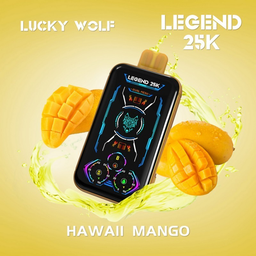 [5060521437957] Vaper Vapeador Electronico Lucky Wolf 25000 Puff (Mango)
