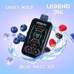 [5060521437933] Vaper Vapeador Electronico Lucky Wolf 25000 Puff (Frutos Rojos)