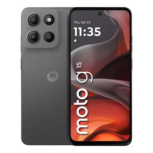 [0840023280887] Celular Motorola G15 XT2521-2 4gb 128gb (Gris)