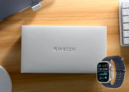 [504885] Reloj Inteligente Smartwatch Monitor Cardiaco Deporte Apple Watch Ultra 2 (gris)