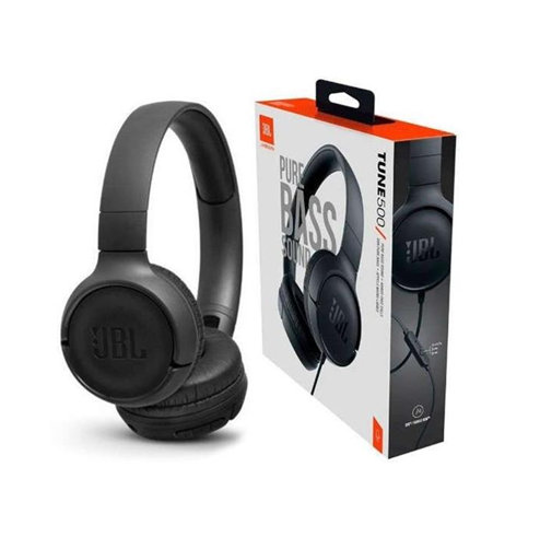 [6925281950223] Auricular Vincha Bluetooth JBL Tune 500 Negro (ORIGINAL)