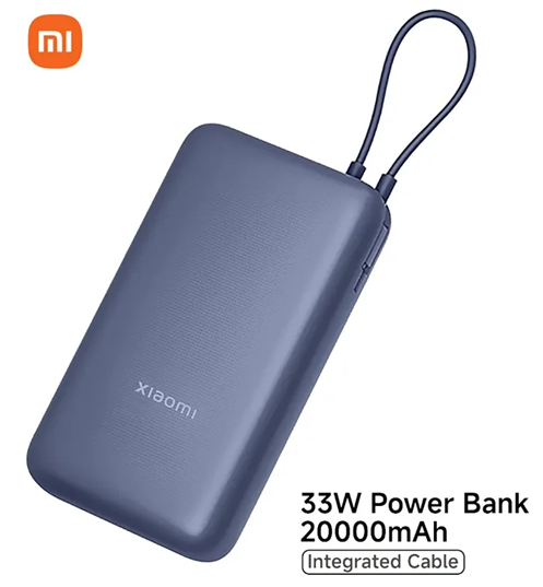 [6941812795651] Power Bank Xiaomi 20000mAh 33W Usb + PD + Tipo C