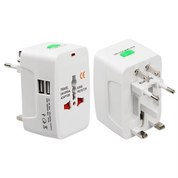 [504890] Adaptador Viajero Internacional 2 Usb