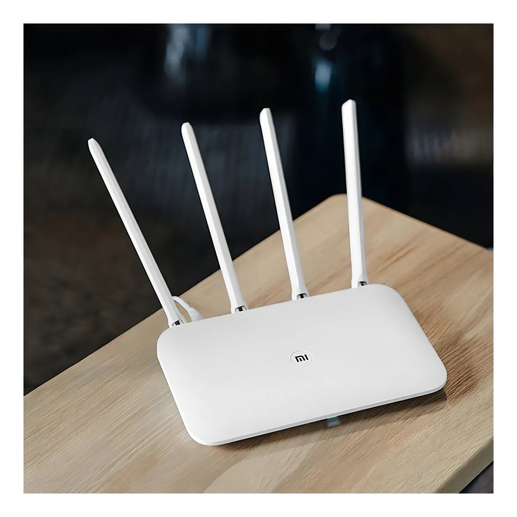 [6934177773648] Router Xiaomi Rb02 DVB4330GL 1200Mbps WiFi Dual Band AC1200 5 GHz 867 Mbps 4 Antenas - Blanco