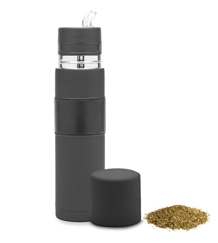 [7526413856827] Mate Listo de Acero Exterior Engomado 750cc Negro