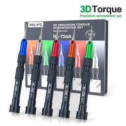 [6941590210780] Kit de Destornilladores de Precision 5 pcs 3D Relife RL-726A