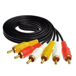[6290132553947 FEIMASI] Cable 3rca a 3rca 1,5m MYE-3315 / DVD3A3