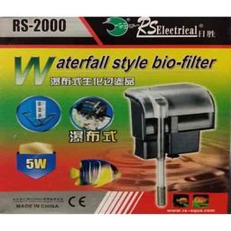 [RS-2000] Filtro Externo Pecera Mochila Cascada RS-2000 800l/h