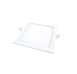 [500676] Plafon Embutido Led Cuadrado 18W Blanco Frio Etheos