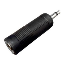 [4444 CB178] Adaptador Plug 3.5 Mono a jack 6.5